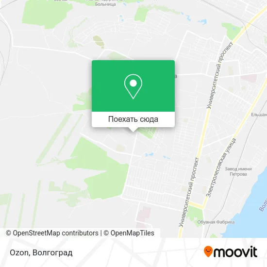 Карта Ozon
