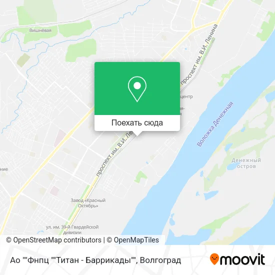 Карта Ао ""Фнпц ""Титан - Баррикады""