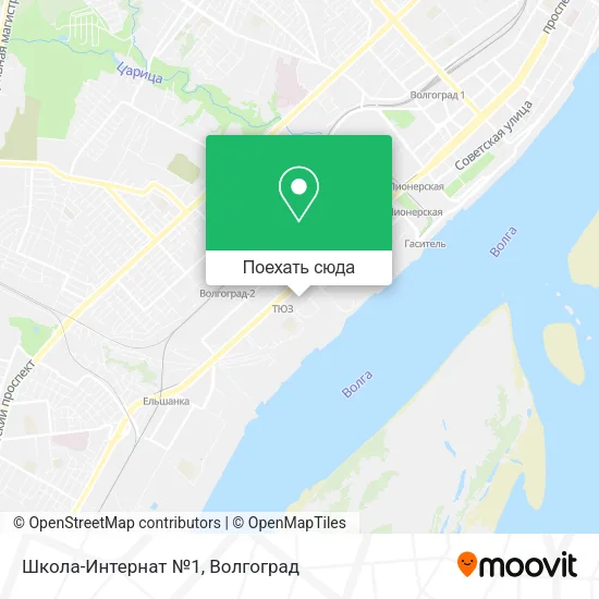 Карта Школа-Интернат №1