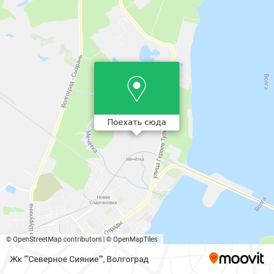 Карта Жк ""Северное Сияние""