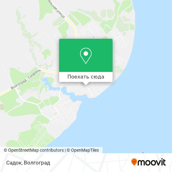 Карта Садок