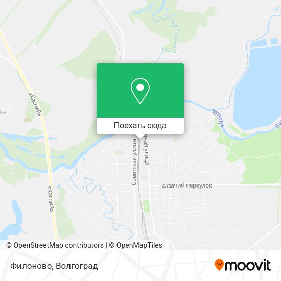Карта Филоново