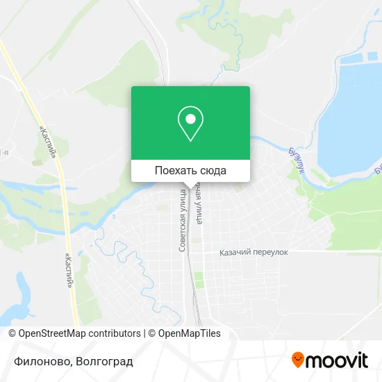 Карта Филоново