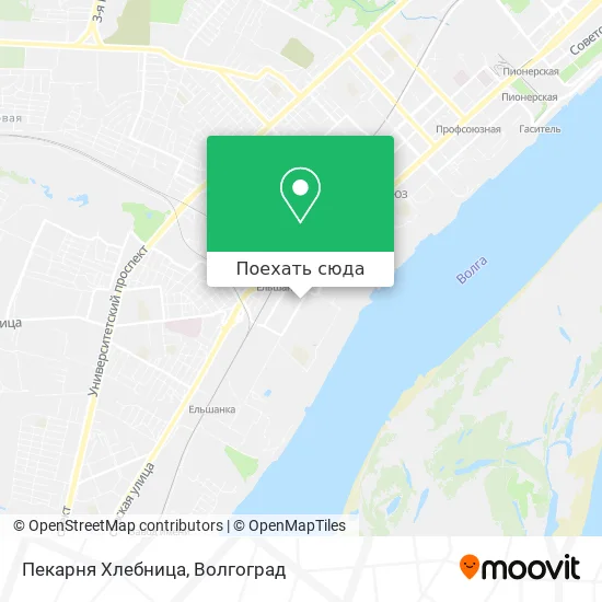 Карта Пекарня Хлебница
