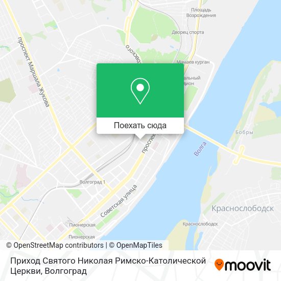 Карта Приход Святого Николая Римско-Католической Церкви