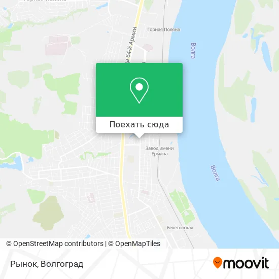 Карта Рынок