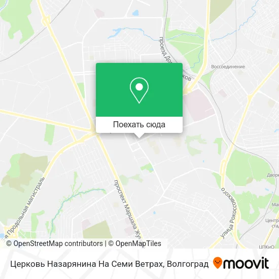 Карта Церковь Назарянина На Семи Ветрах