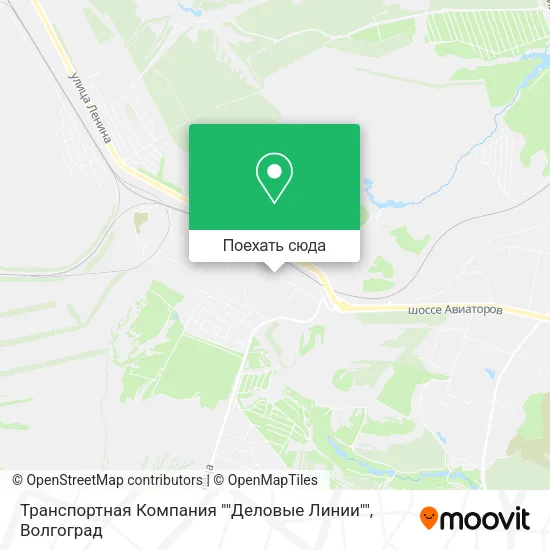 Карта Транспортная Компания ""Деловые Линии""