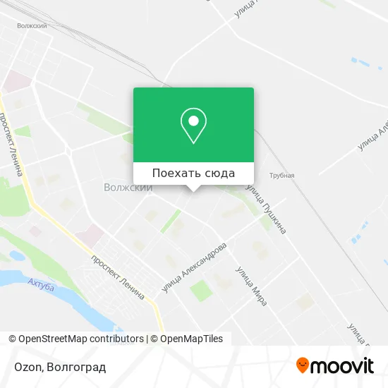 Карта Ozon