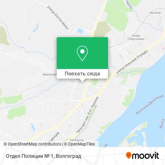 Карта Отдел Полиции № 1