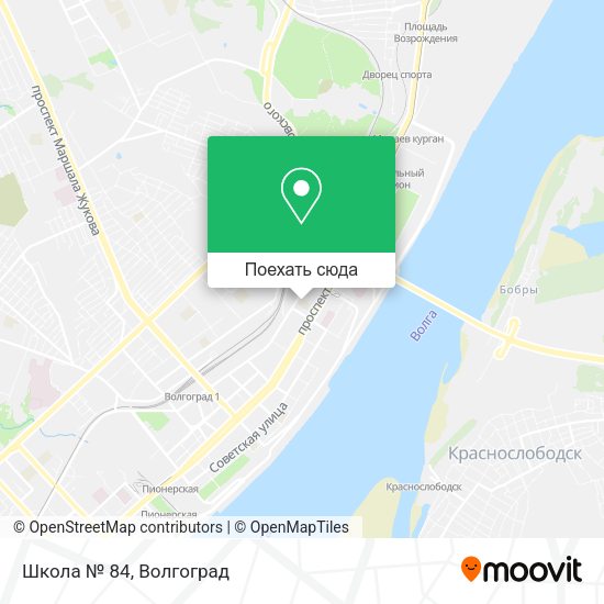 Карта Школа № 84