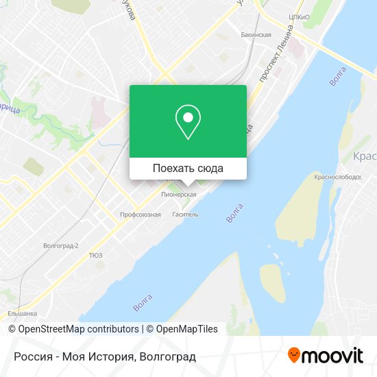 Карта Россия - Моя История