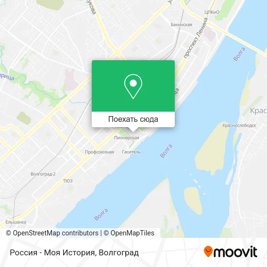Карта Россия - Моя История