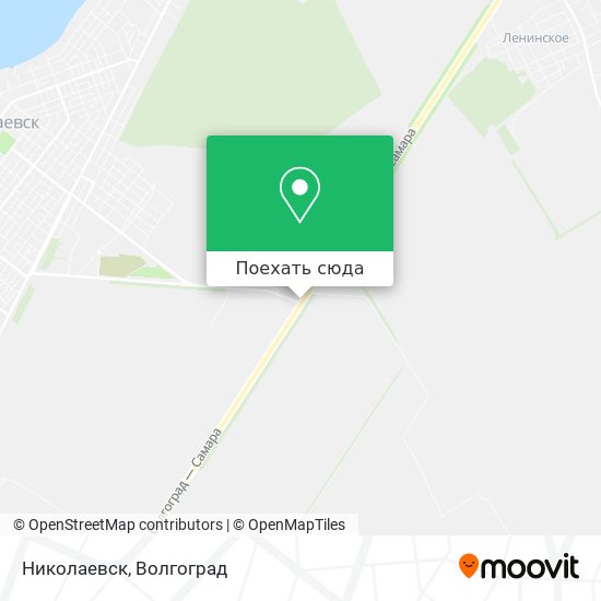 Карта Николаевск
