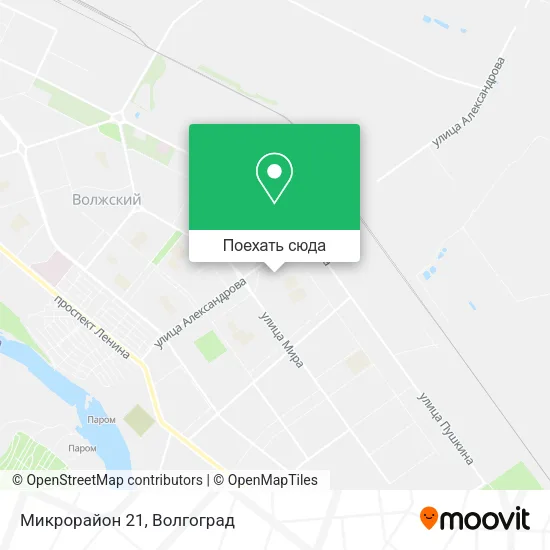 Карта Микрорайон 21