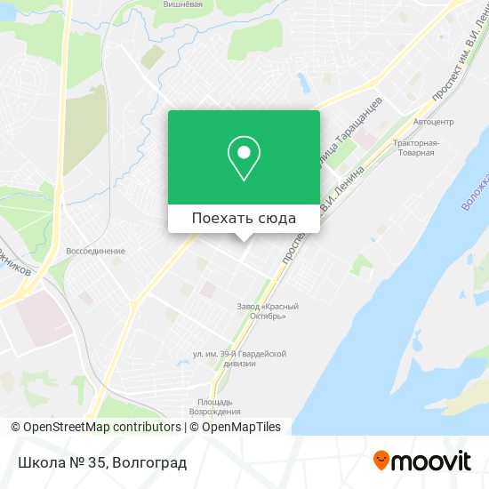 Карта Школа № 35