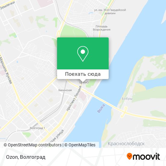 Карта Ozon