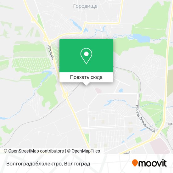 Карта Волгоградоблэлектро