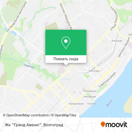 Карта Жк ""Гранд Авеню""