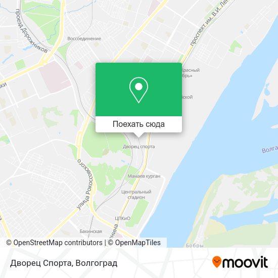 Карта Дворец Спорта