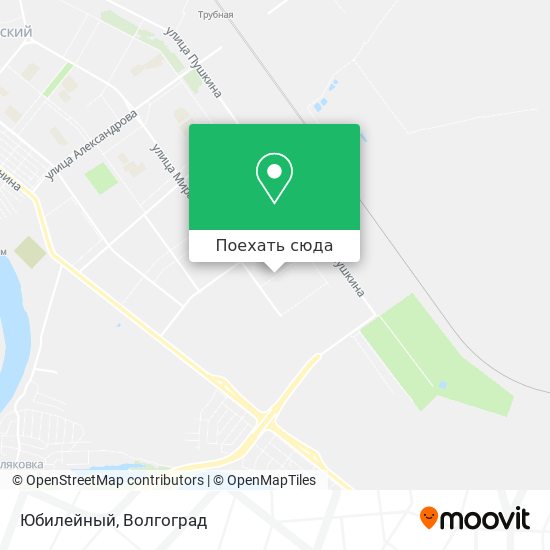 Карта Юбилейный