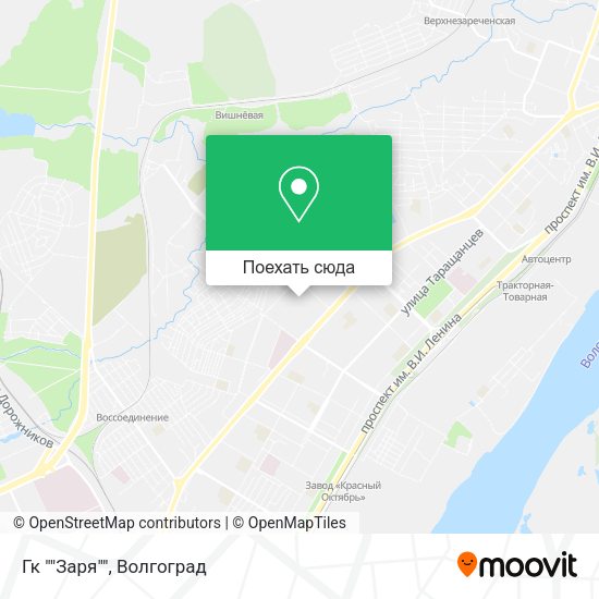 Карта Гк ""Заря""