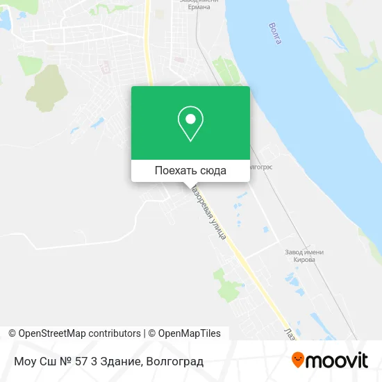 Карта Моу Сш № 57 3 Здание
