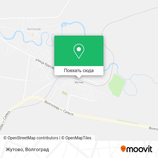 Карта Жутово