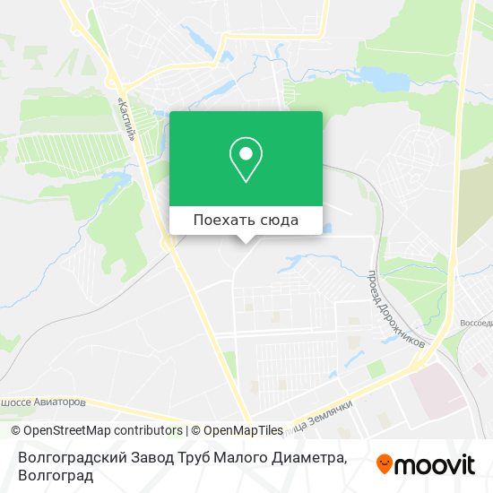 Карта Волгоградский Завод Труб Малого Диаметра