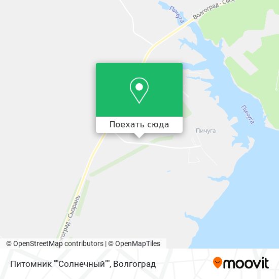 Карта Питомник ""Солнечный""