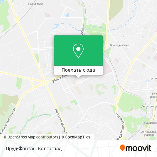 Карта Пруд-Фонтан