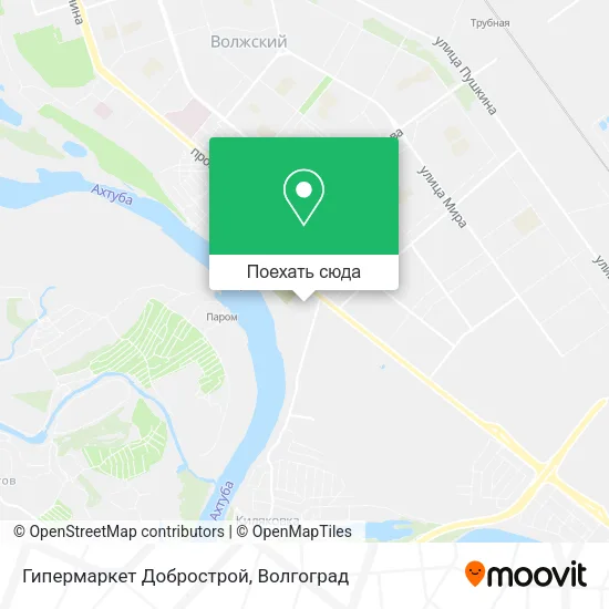 Карта Гипермаркет Добрострой