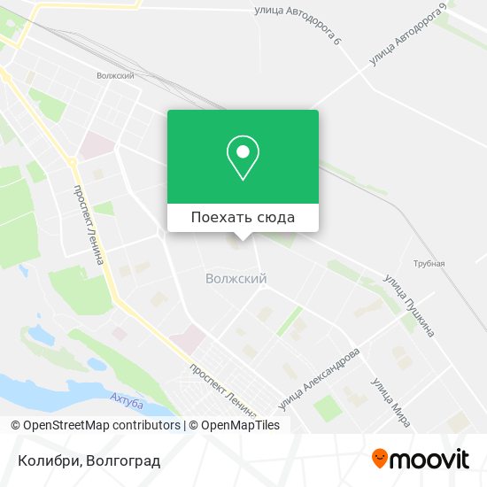 Карта Колибри