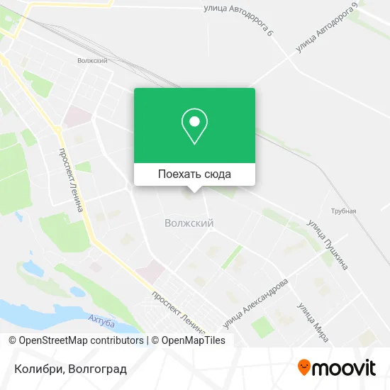 Карта Колибри