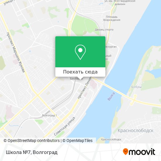 Карта Школа №7