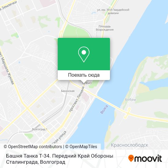 Карта Башня Танка Т-34. Передний Край Обороны Сталинграда