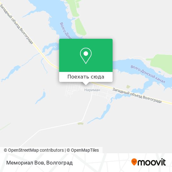 Карта Мемориал Вов