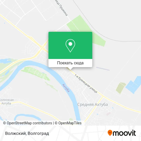 Карта Волжский