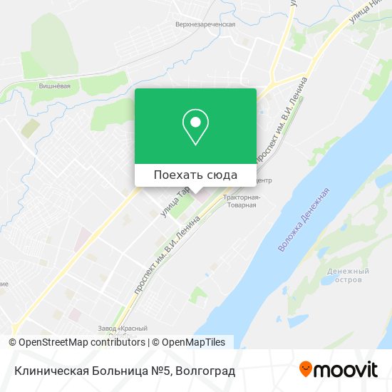 Карта Клиническая Больница №5
