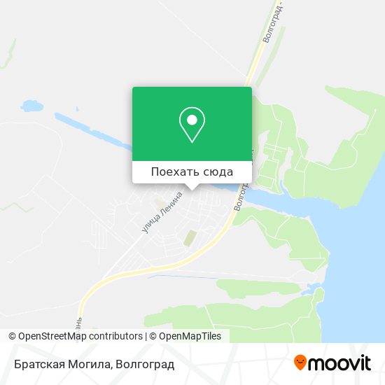 Карта Братская Могила