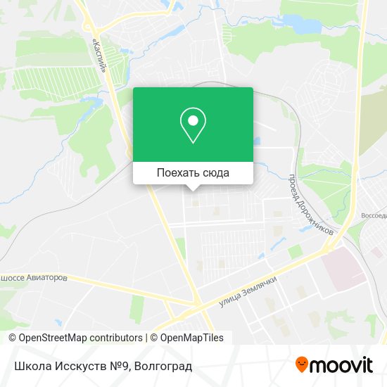 Карта Школа Исскуств №9