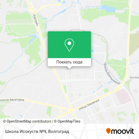 Карта Школа Исскуств №9