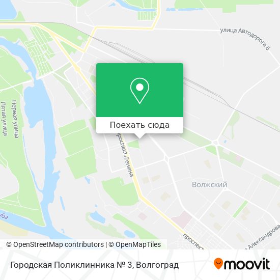Карта Городская Поликлинника № 3