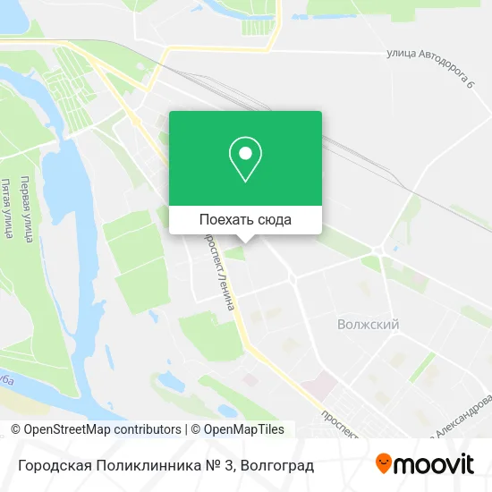Карта Городская Поликлинника № 3