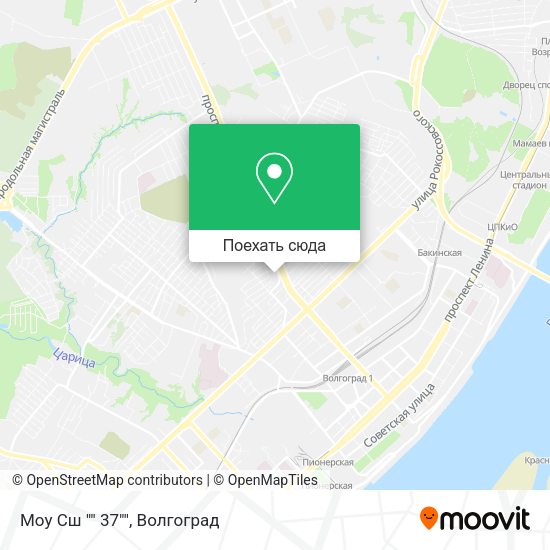 Карта Моу Сш "" 37""