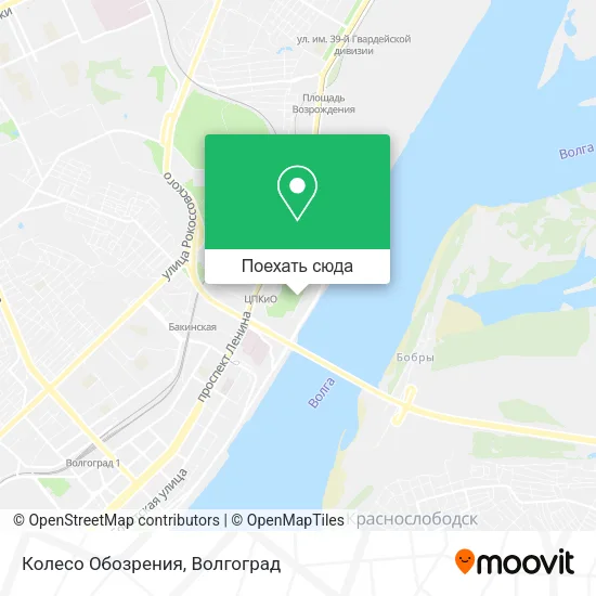 Карта Колесо Обозрения