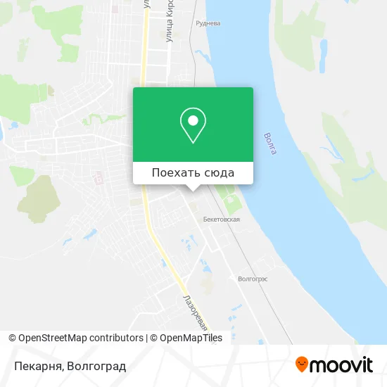 Карта Пекарня