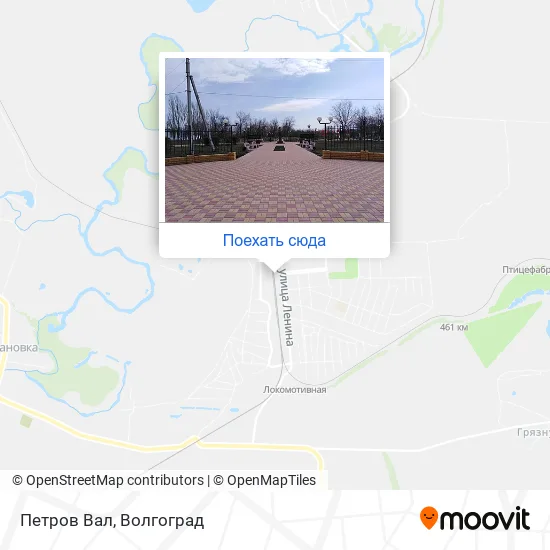 Карта Петров Вал