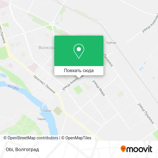 Карта Obi