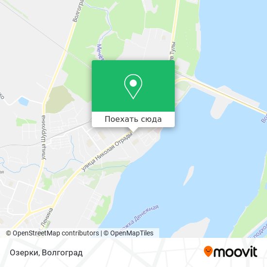 Карта Озерки